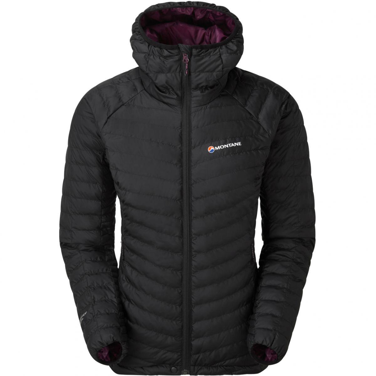 Svart Montane Fem Phoenix Jacket med hette