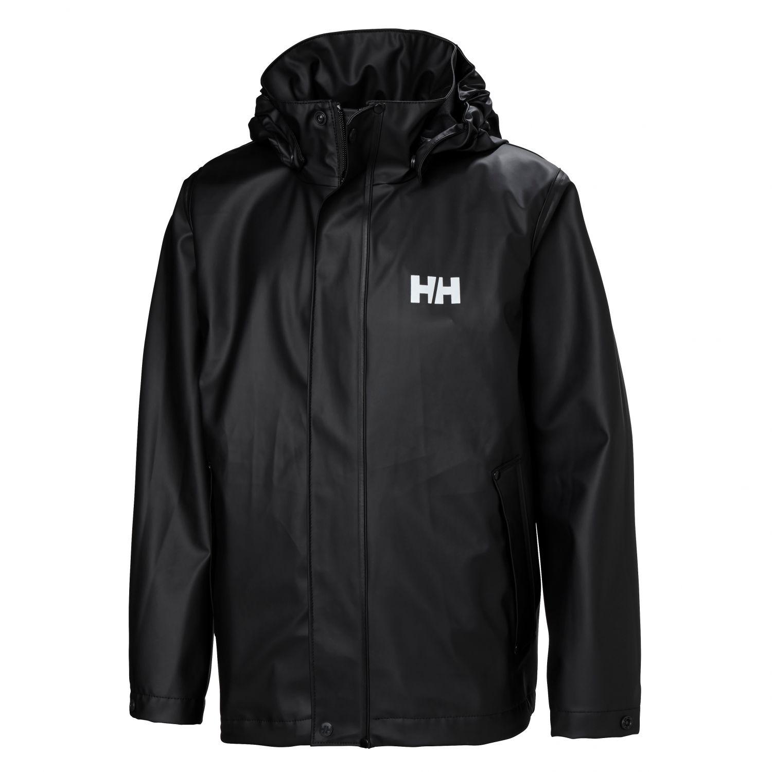 Helly Hansen Moss regnjakke junior i svart
