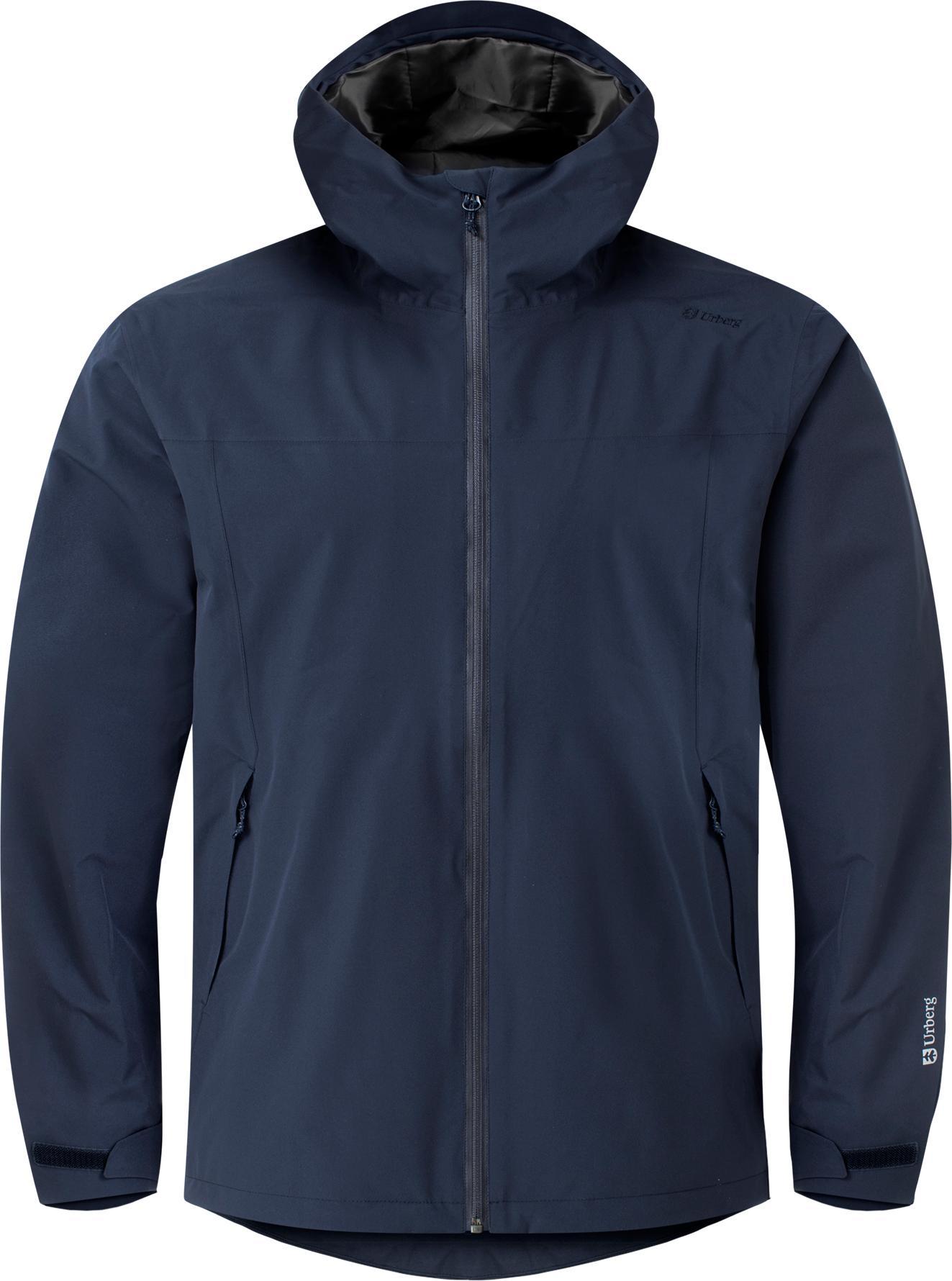 Urberg 2L Everyday Rain Jacket Herre i blue nights
