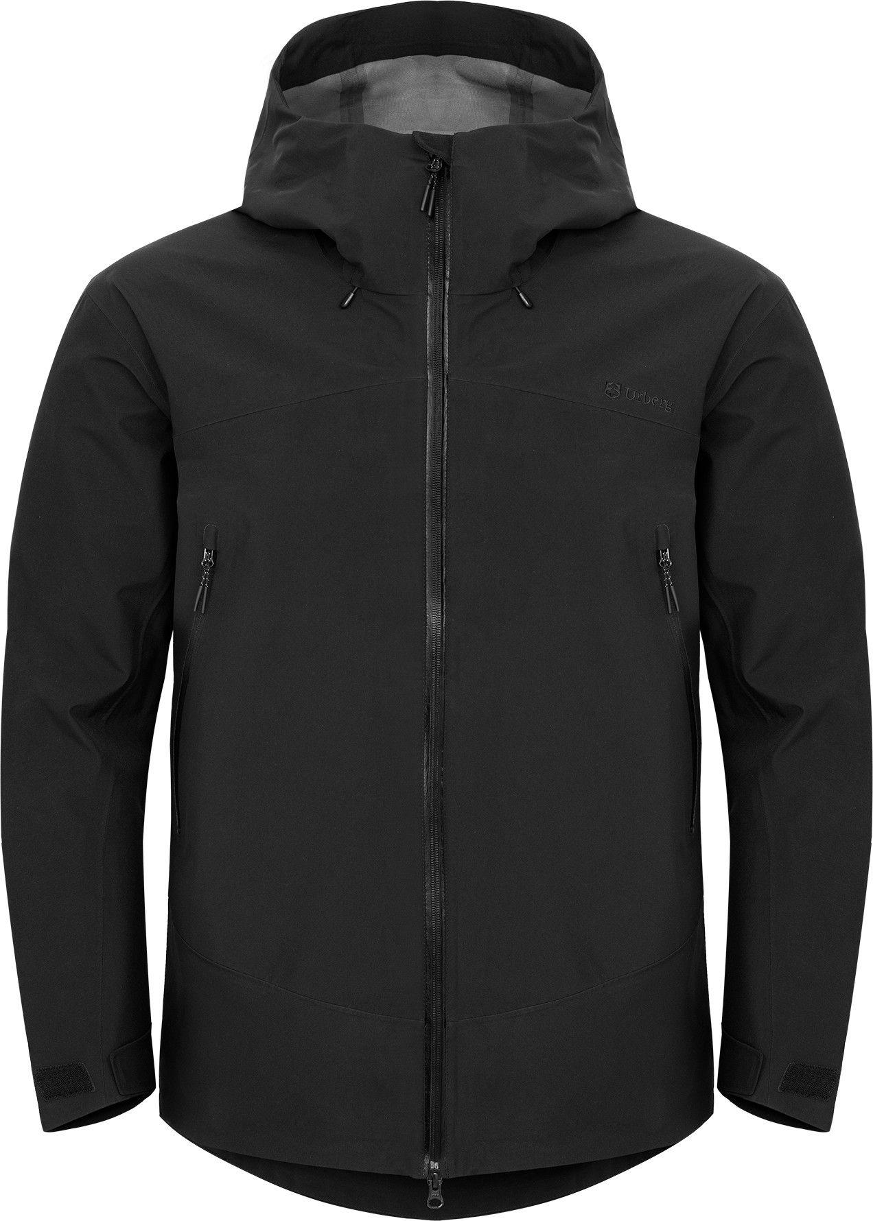 Urberg 3L Shell Jacket Herre i black beauty