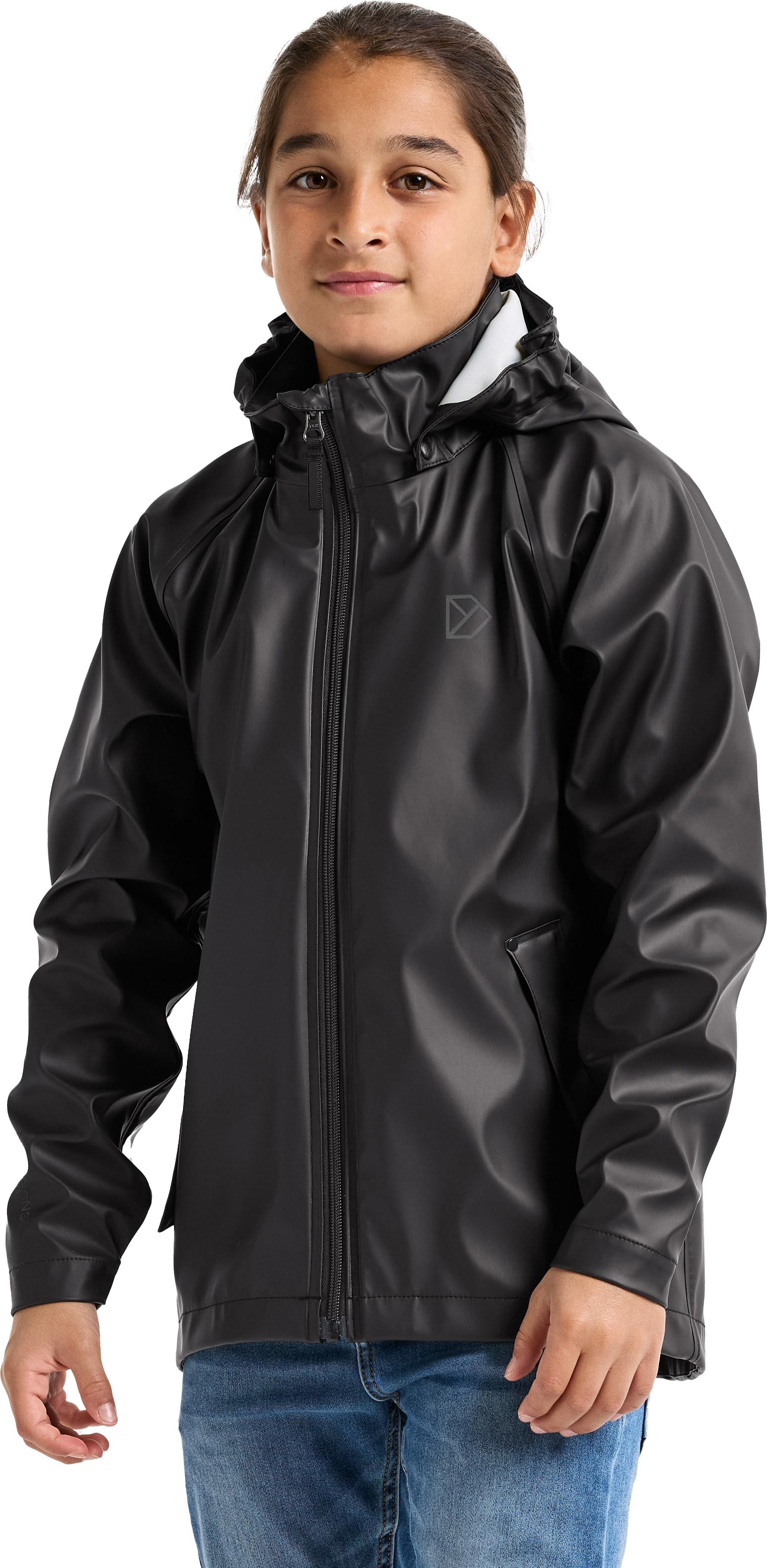 Didriksons Hepta Kids Jacket i svart